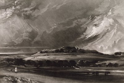 Old Sarum, engraved by David Lucas c.1829 by John Constable